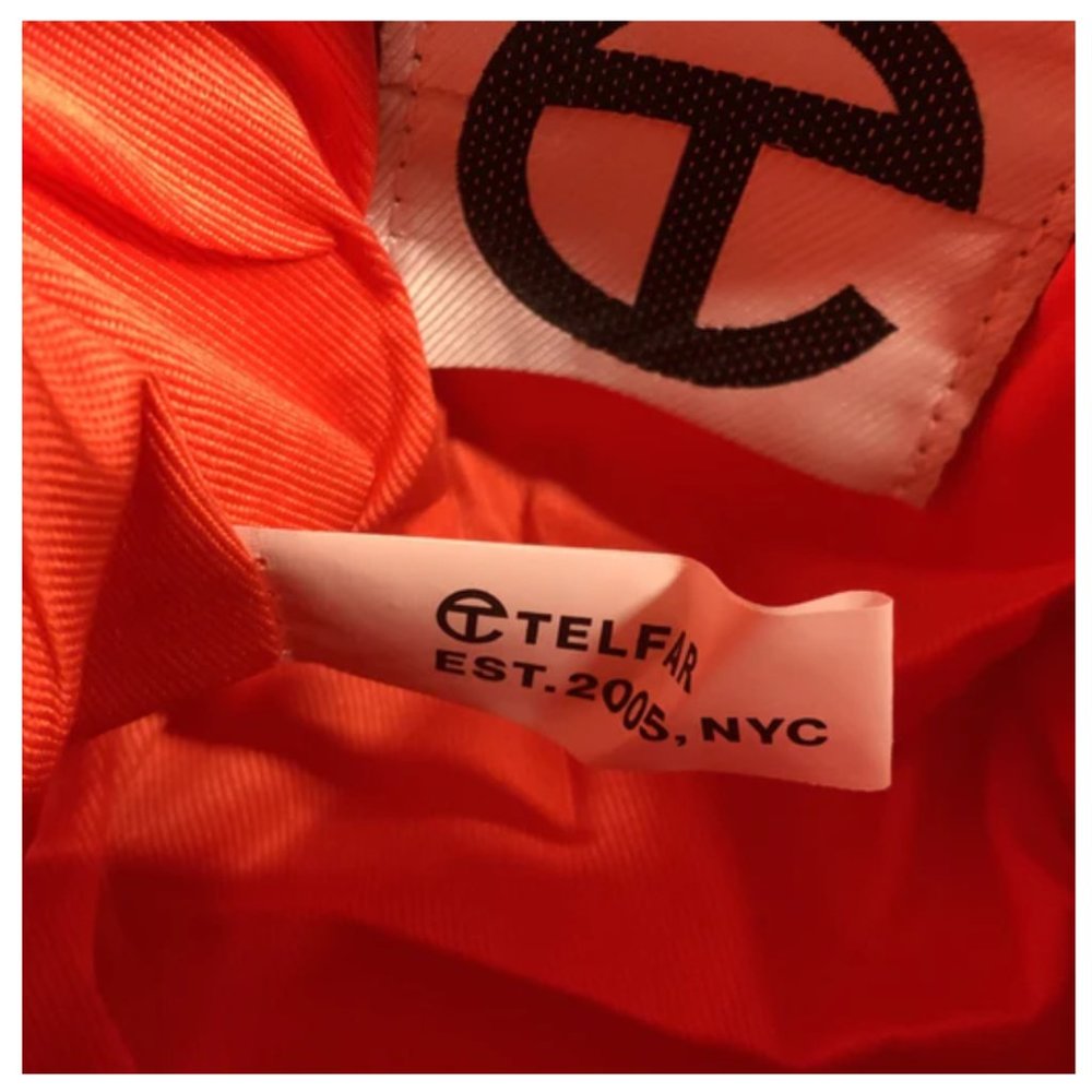 Telfar Small Shopping Bag - Orange - Picture 5 of 6